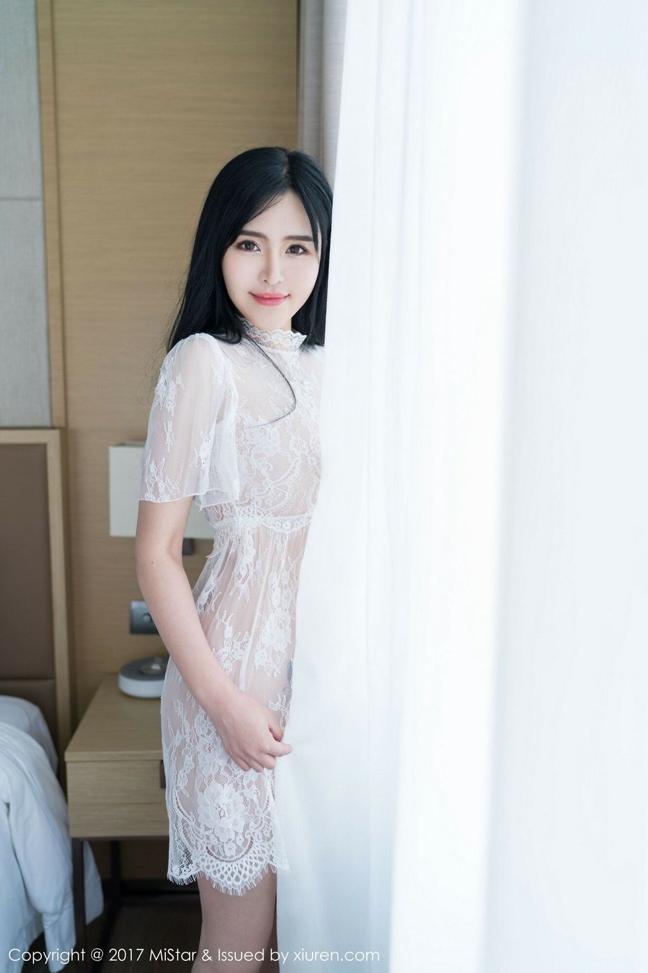 宅男女神刘钰儿透视雪纺蕾丝风情诱惑性感写真 VOL.179