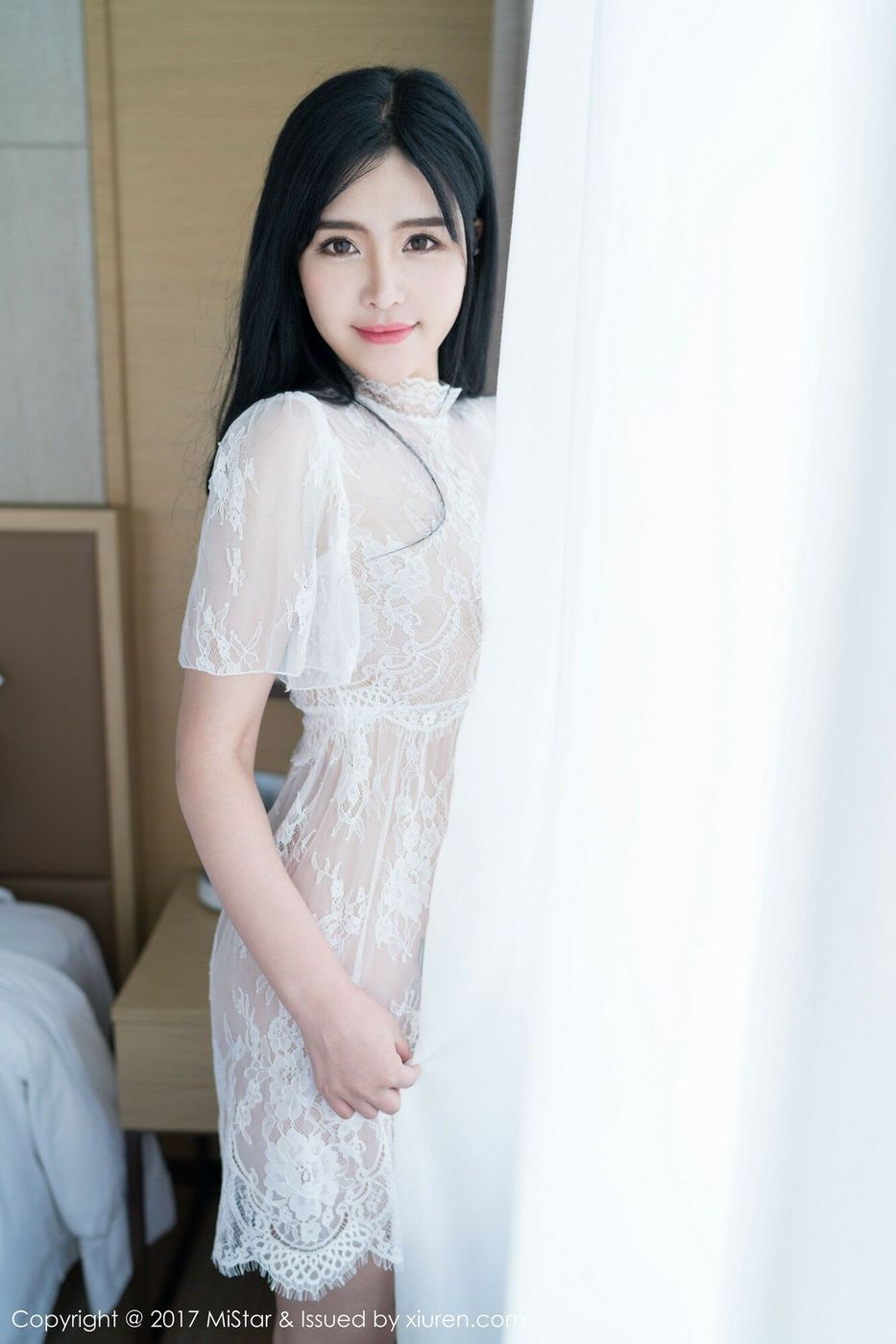 宅男女神刘钰儿透视雪纺蕾丝风情诱惑性感写真 VOL.179