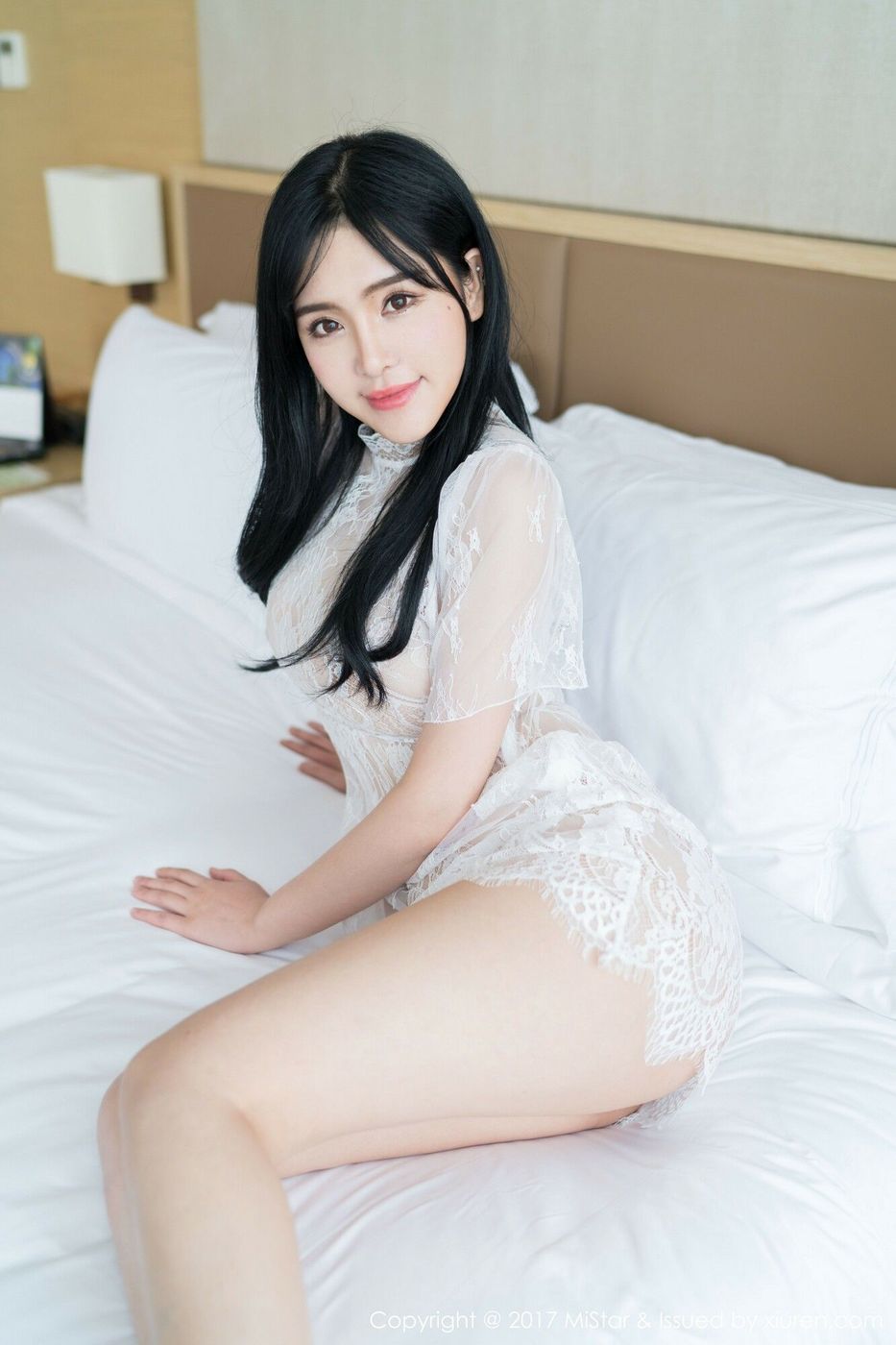 宅男女神刘钰儿透视雪纺蕾丝风情诱惑性感写真 VOL.179
