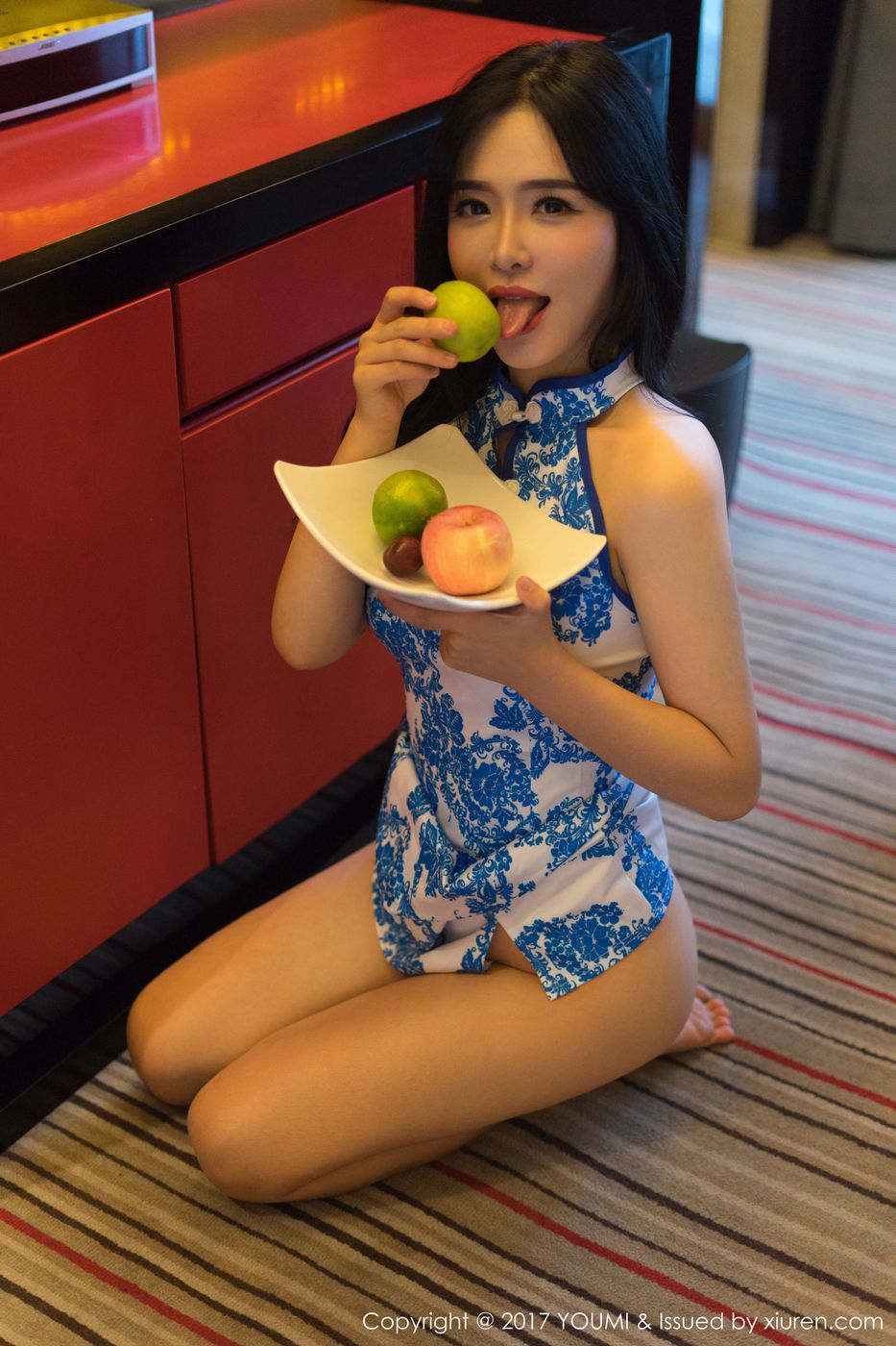 性感女神刘钰儿韵味旗袍系列翘臀美腿诱惑写真 Vol.073