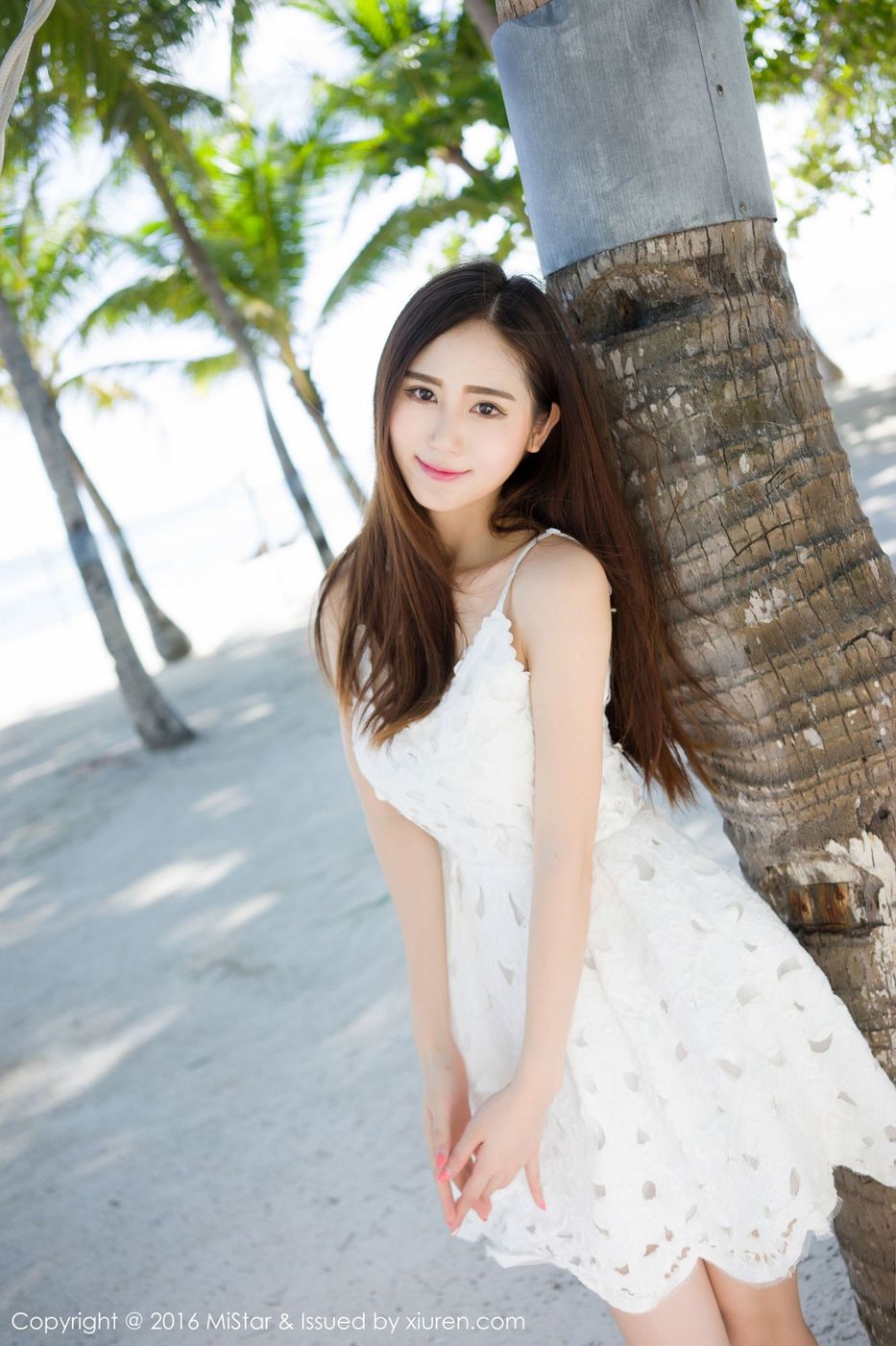 清新美女模特SISY思沙滩比基尼薄荷岛旅拍 VOL.060