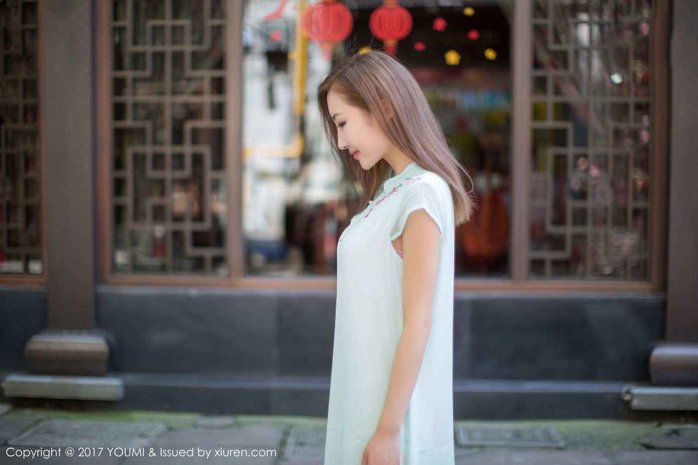 美女模特Yumi尤美针织毛衣性感旗袍内衣诱惑写真 Vol.005