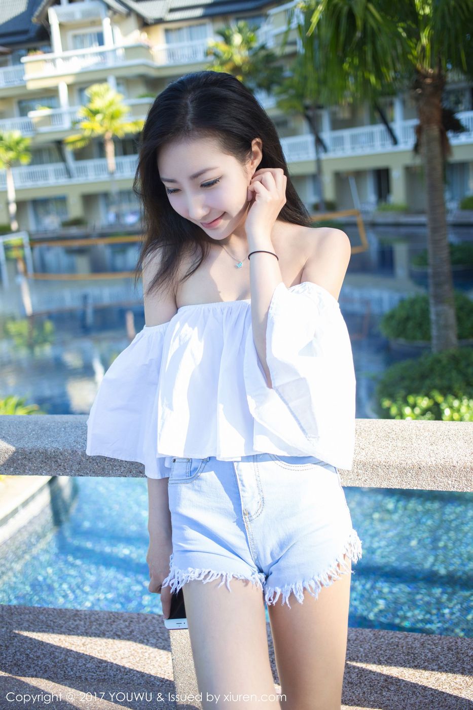 清新女神Yumi尤美极品身材牛仔热裤性感写真 Vol.027