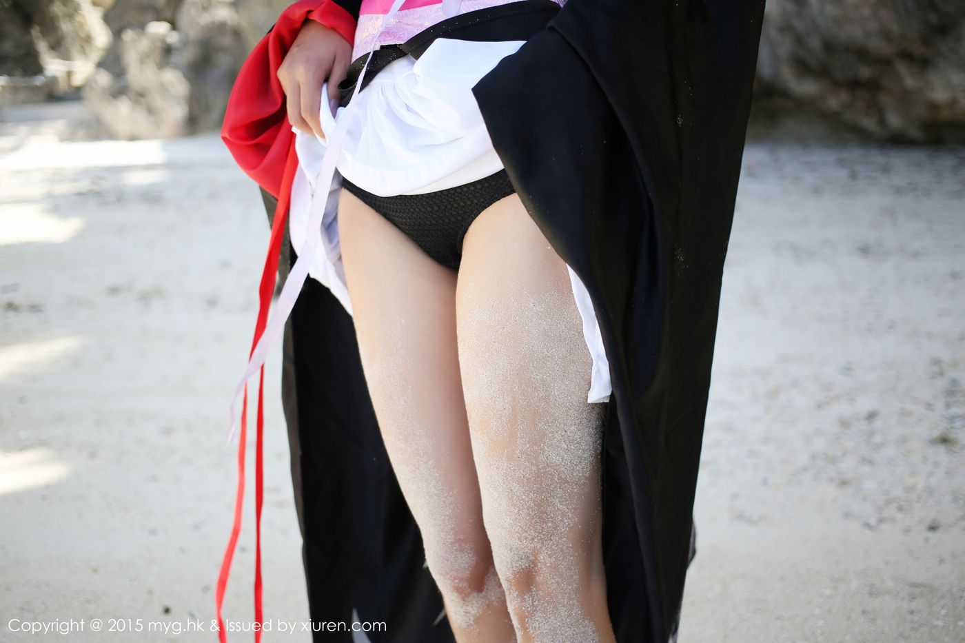 和服美女moa小姐诱惑美胸修长美腿腿菲律宾长滩旅拍