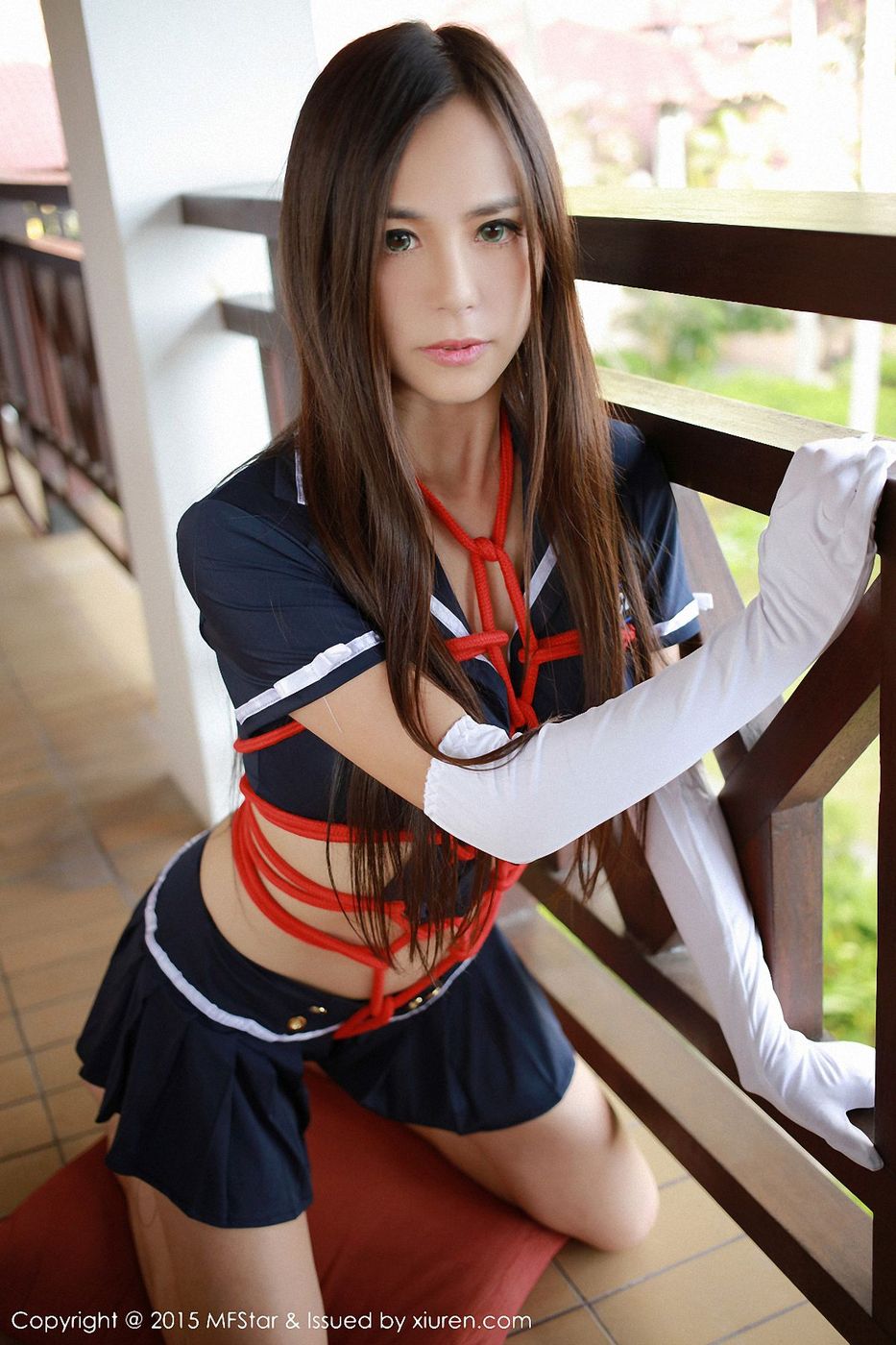 性感尤物Moa小姐户外沙滩和服诱惑龙目岛旅拍
