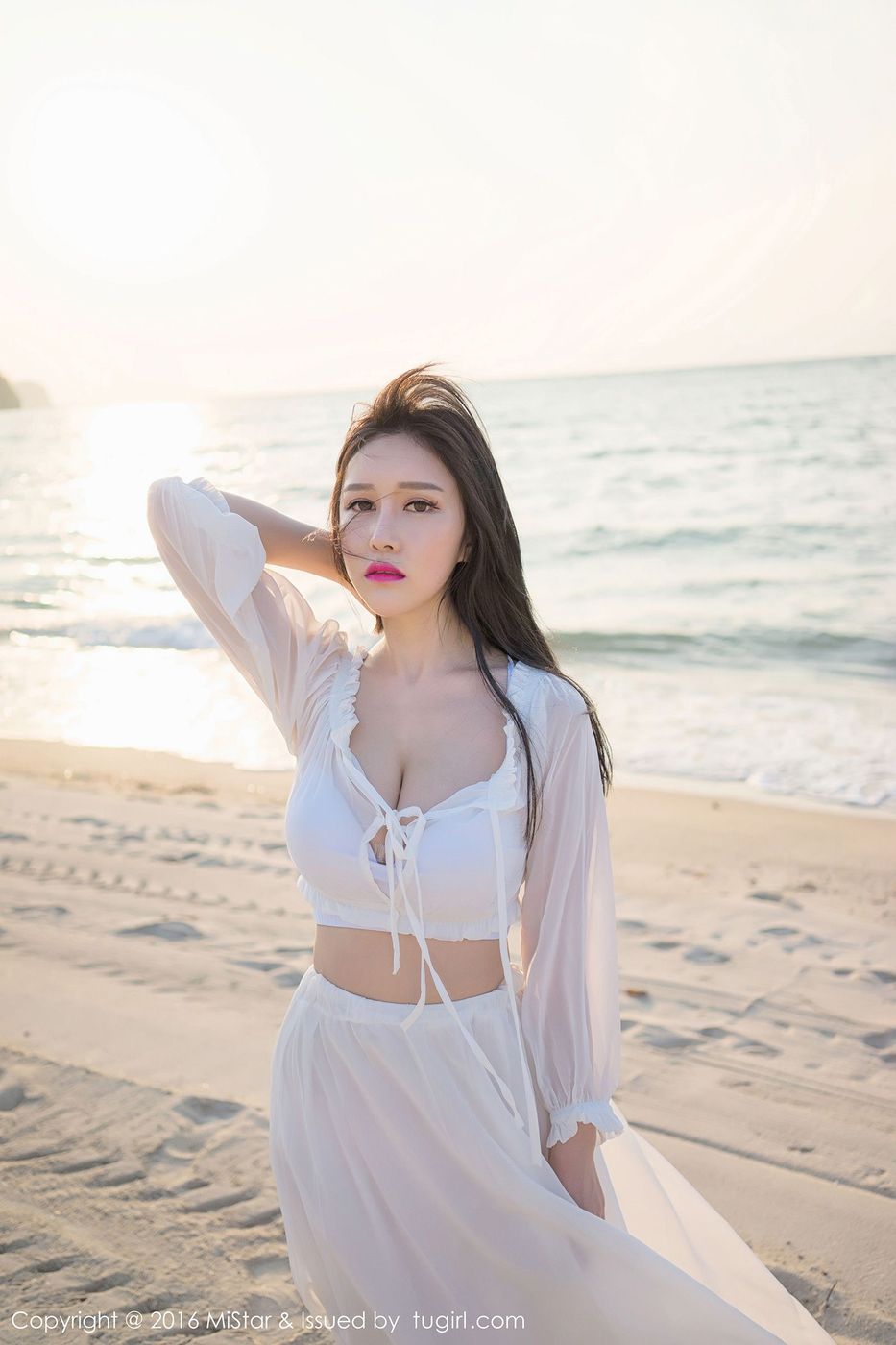 性感女神于姬Una沙滩比基尼爆乳美腿兰卡威旅拍第三套