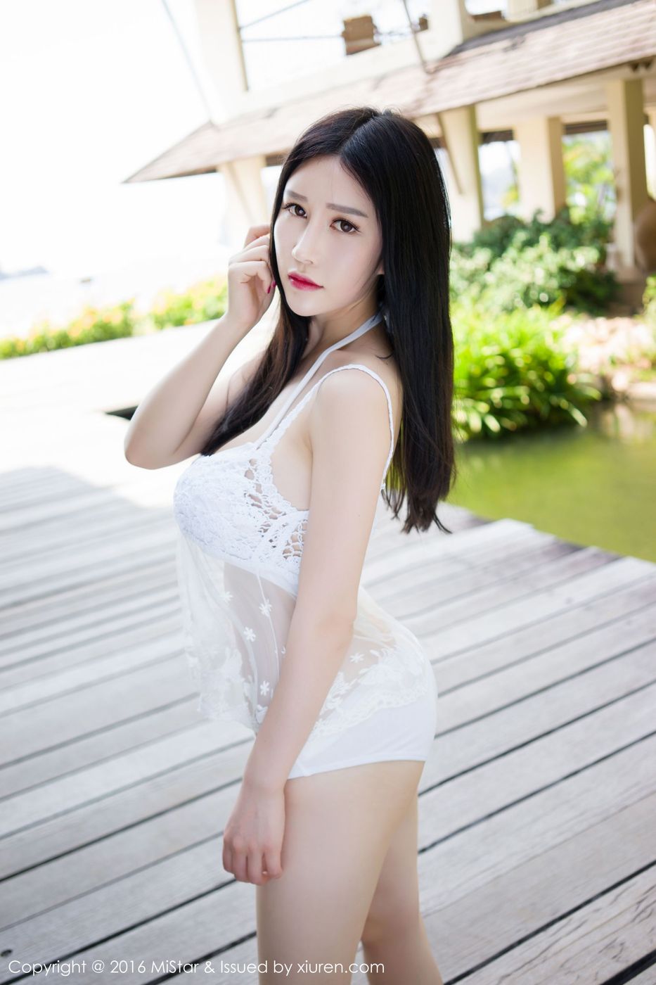性感美女模特于姬Una波涛胸涌内衣诱惑兰卡威旅拍第一套