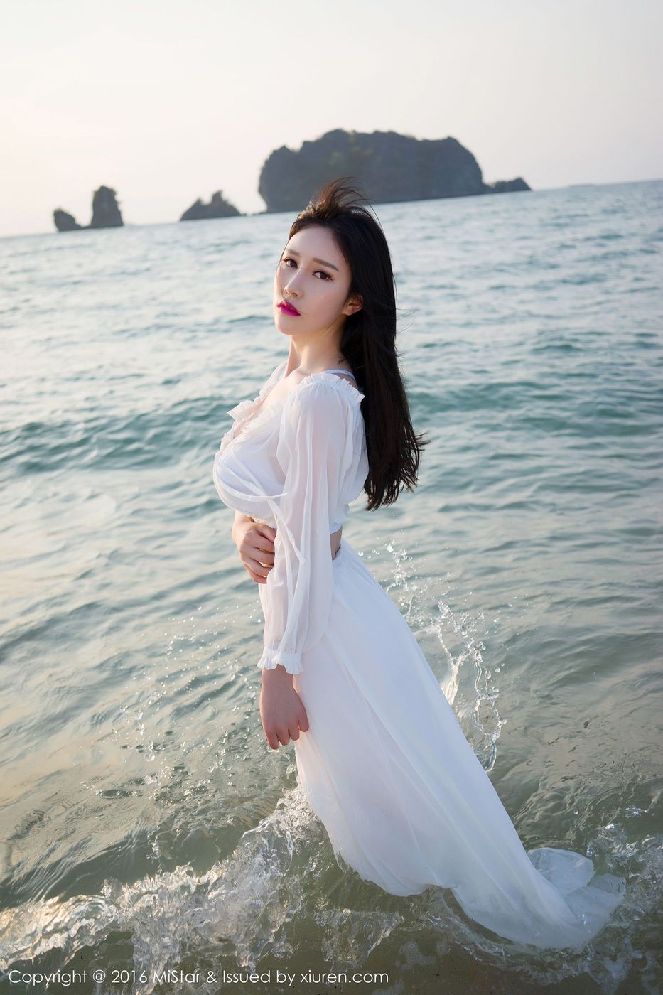 性感女神于姬Una沙滩比基尼爆乳美腿兰卡威旅拍第三套