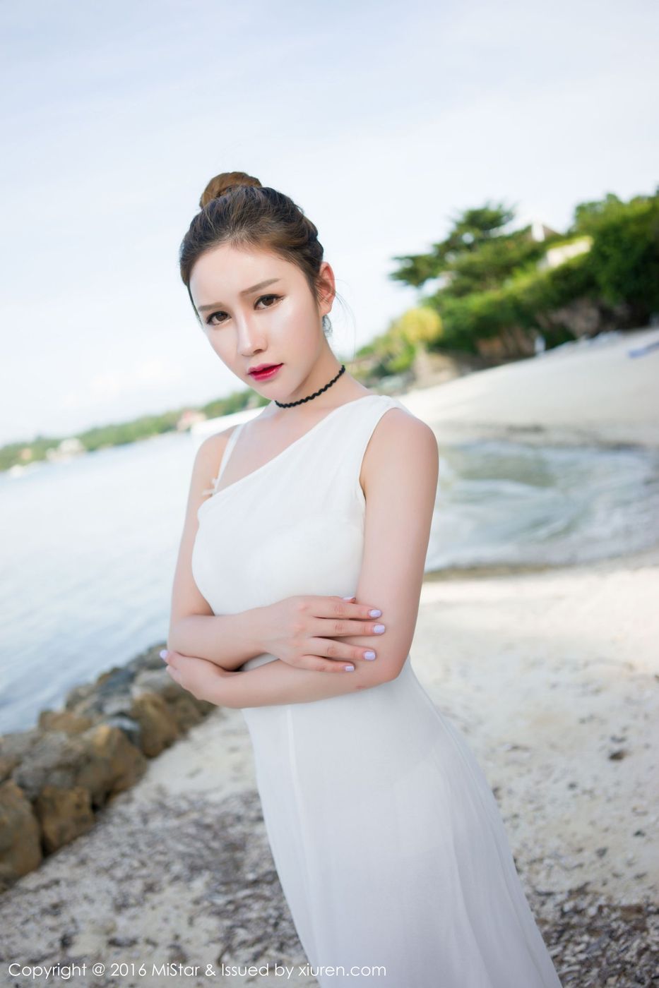 性感女神于姬Una菲律宾薄荷岛沙滩比基尼诱惑旅拍第三套