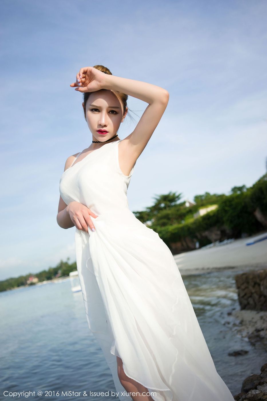 性感女神于姬Una菲律宾薄荷岛沙滩比基尼诱惑旅拍第三套