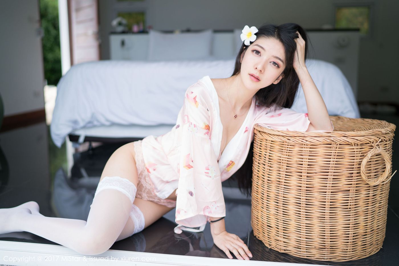 美女模特Angela小热巴内衣诱惑修长美腿甲米旅拍第一套