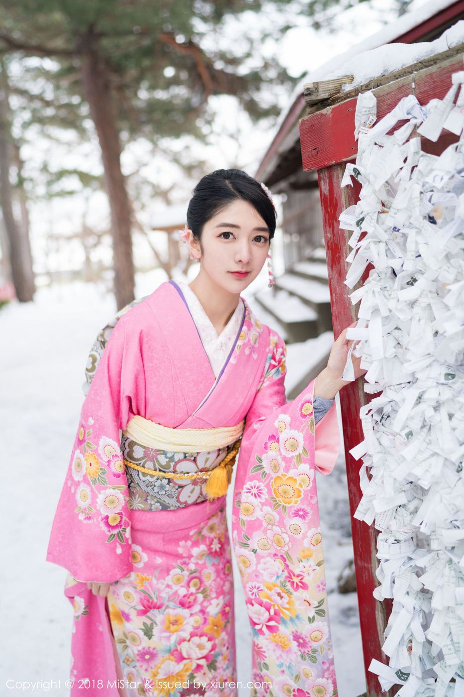 性感女神Angela小热巴开背毛衣和服美腿万种风情写真 VOL.213