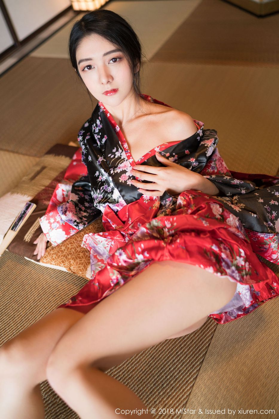 性感女神Angela小热巴开背毛衣和服美腿万种风情写真 VOL.213