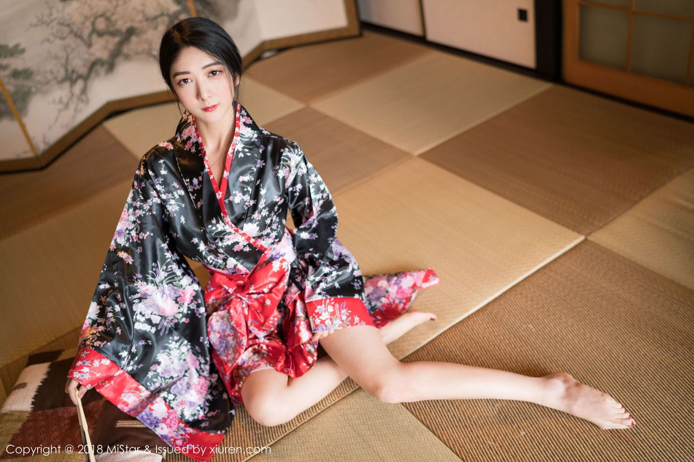 性感女神Angela小热巴开背毛衣和服美腿万种风情写真 VOL.213