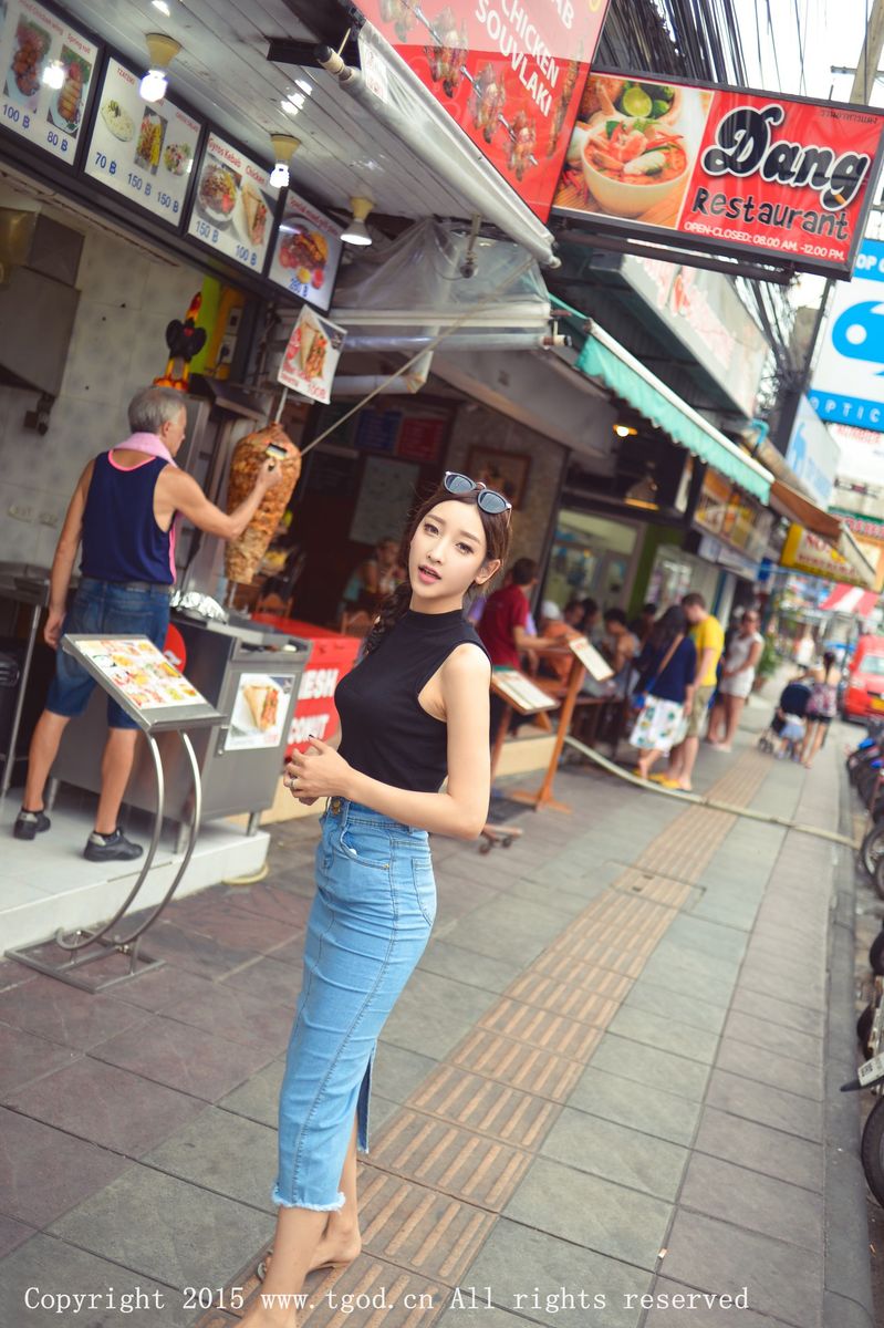 美女模特李筱乔JoJo内衣诱惑普吉岛户外旅拍第二刊