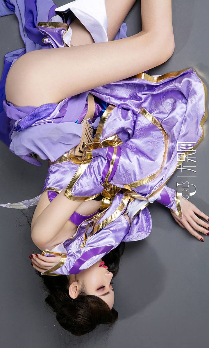 性感女神萌琪琪COSPLAY王者荣耀妲己&露娜写真