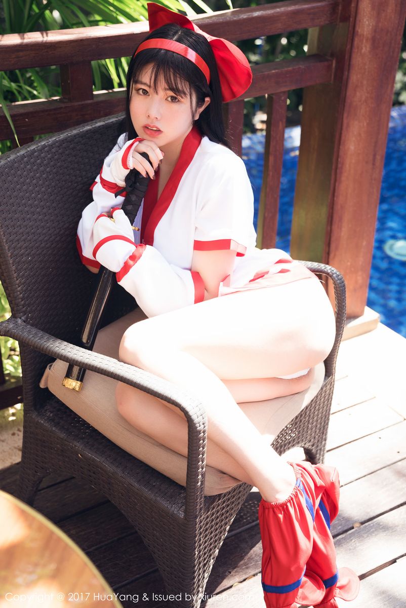 丰满美女娜露Selena - Cosplay王者荣耀娜可露露福利套图