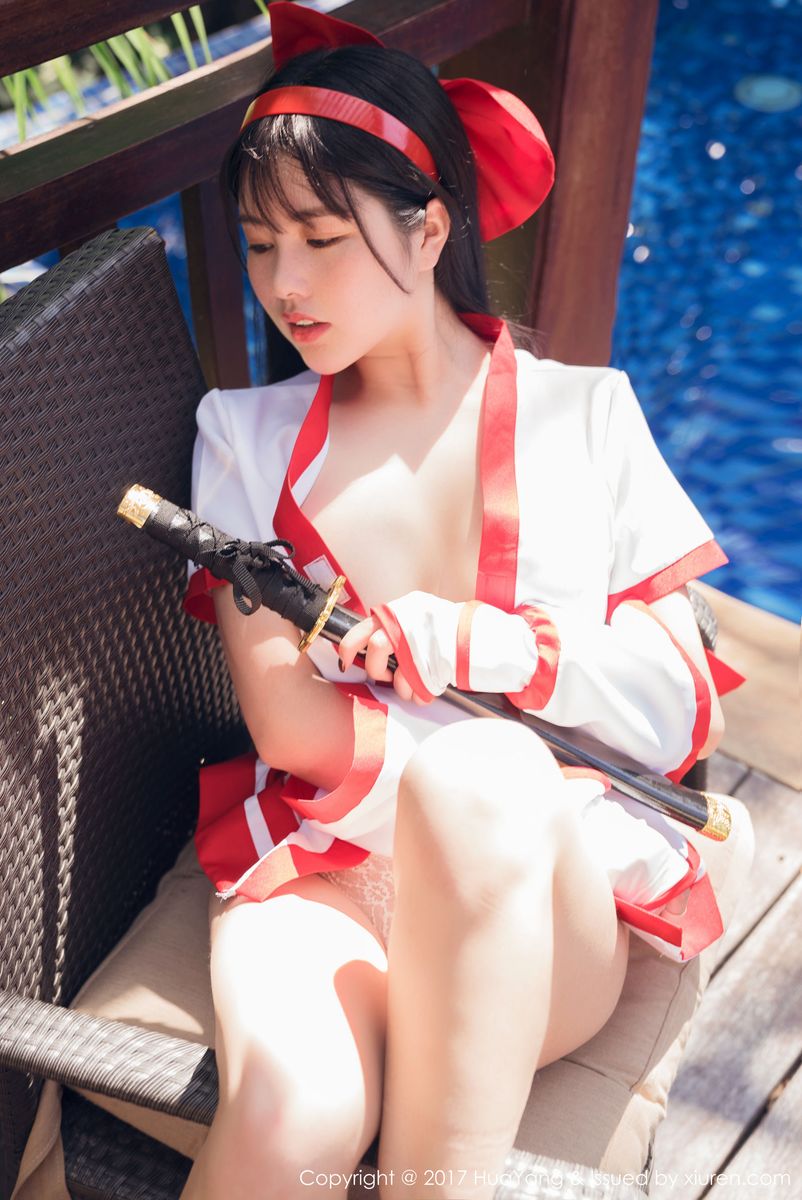 丰满美女娜露Selena - Cosplay王者荣耀娜可露露福利套图