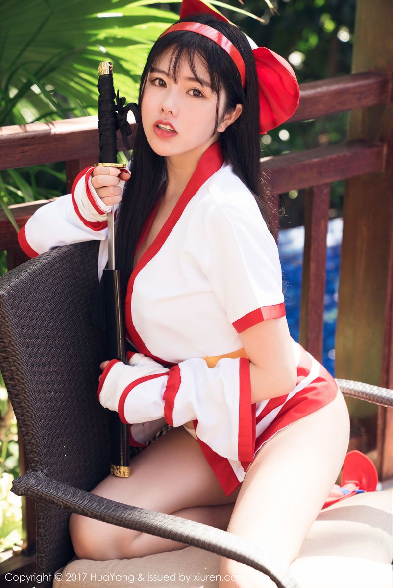丰满美女娜露Selena - Cosplay王者荣耀娜可露露福利套图