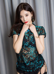 [XIUREN秀人网] 性感女神杨晨晨sugar黑丝网袜曼妙娇躯镂空内衣诱惑写真 No.1465