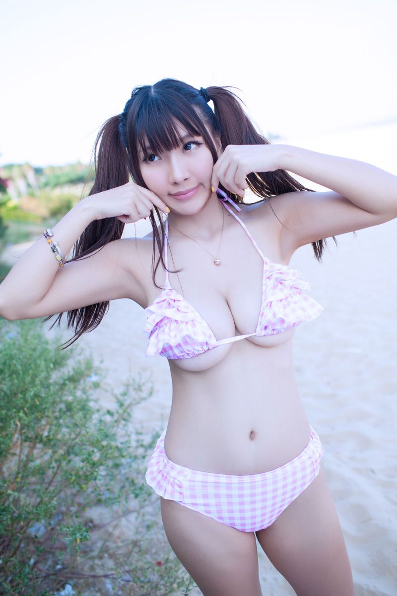 美女模特晓茜sunny童颜巨乳沙滩比基尼诱惑厦门之旅