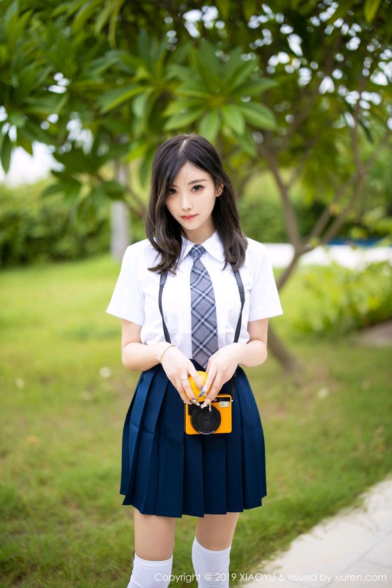 性感女神杨晨晨sugar清纯学生装&湿身内衣诱惑心愿旅拍