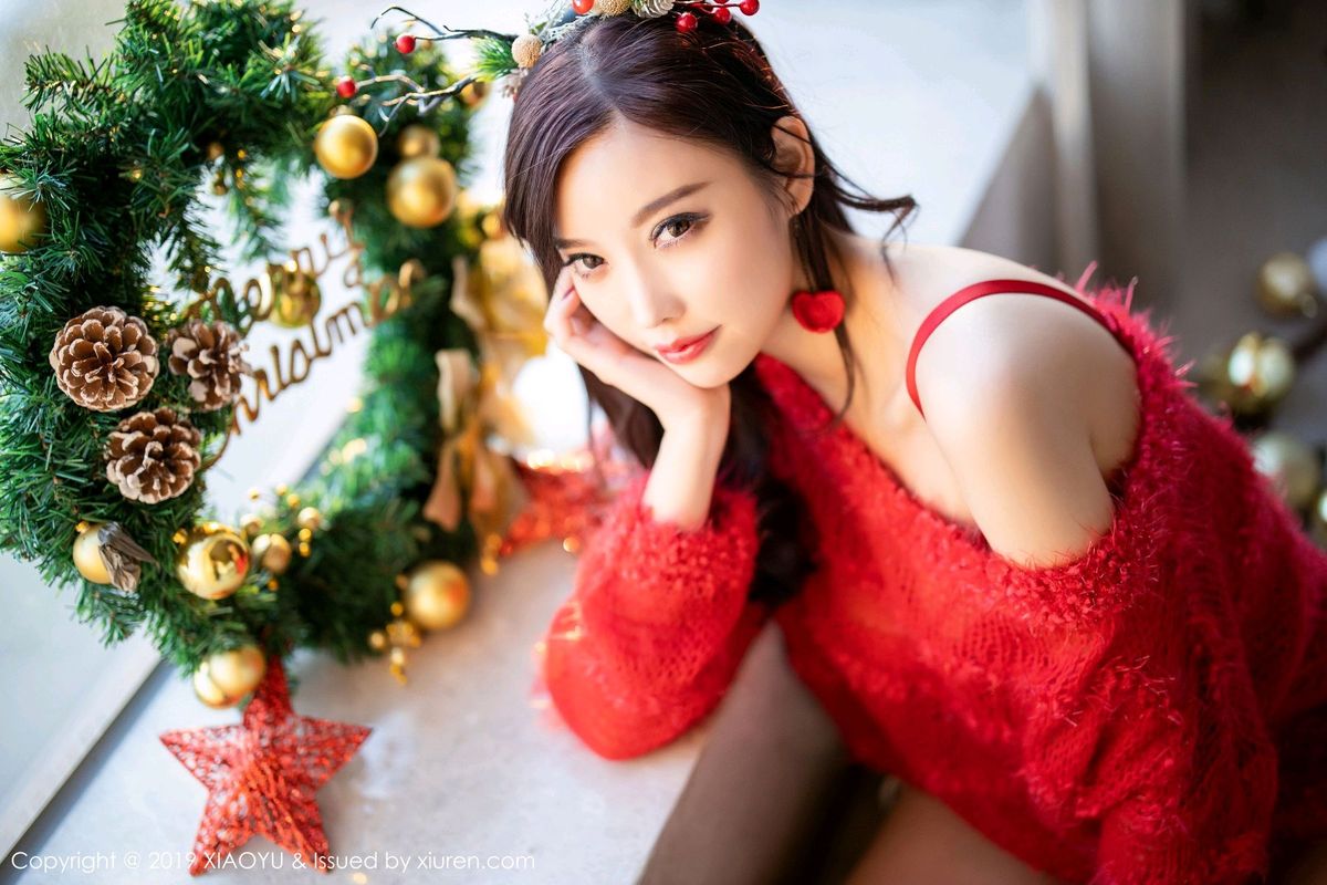 性感女神杨晨晨sugar圣诞老人内衣诱惑主题写真