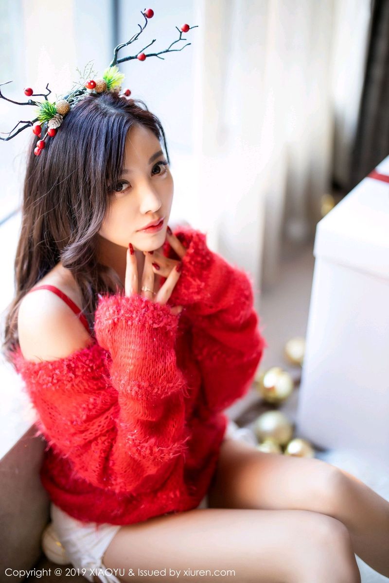 性感女神杨晨晨sugar圣诞老人内衣诱惑主题写真