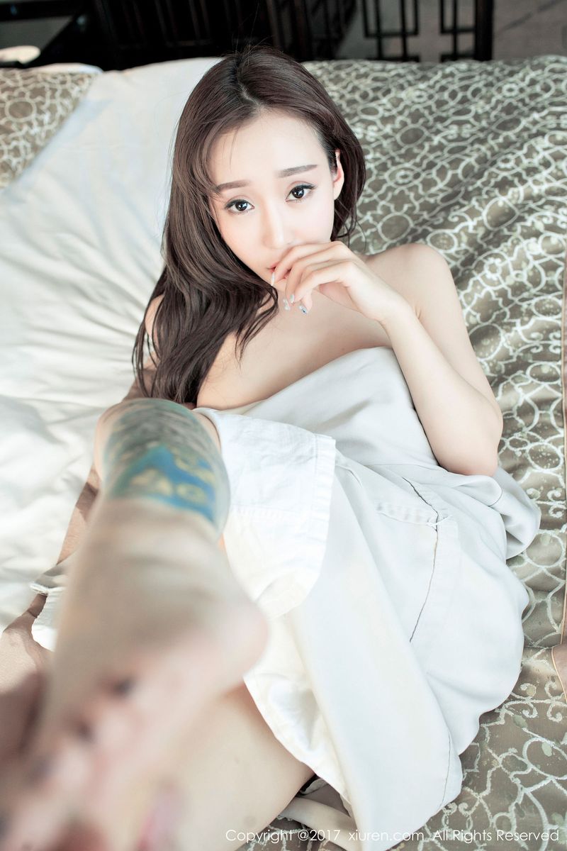 美女网红顾灿酒店睡袍推到系列+连体比基尼套图