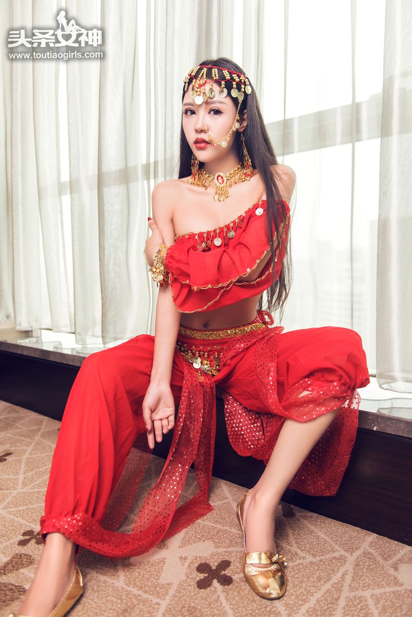 美女模特韩秀冉情深眸语舞动灵魂性感大尺度写真