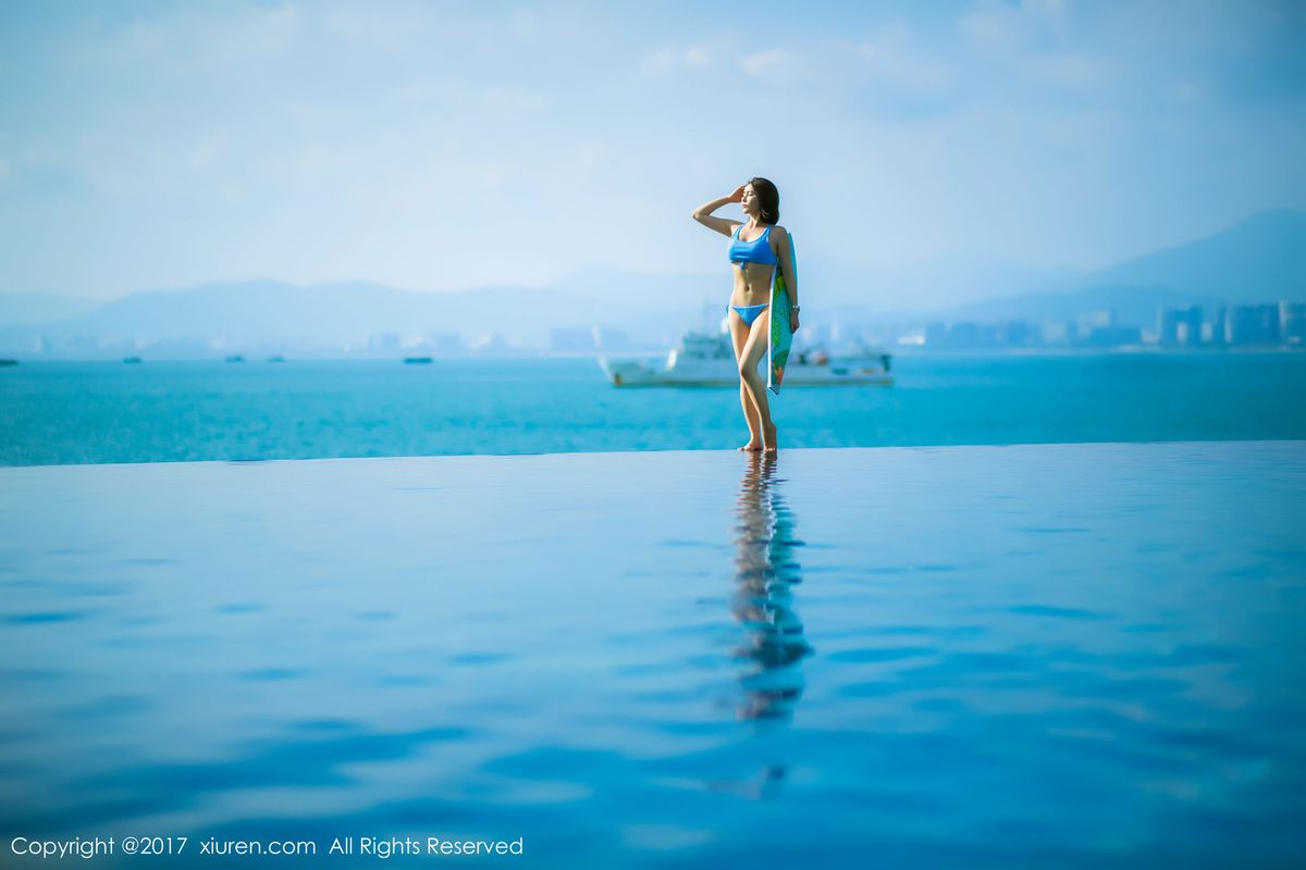 美女模特廿十海景邮轮硬核吉普海南三亚旅拍
