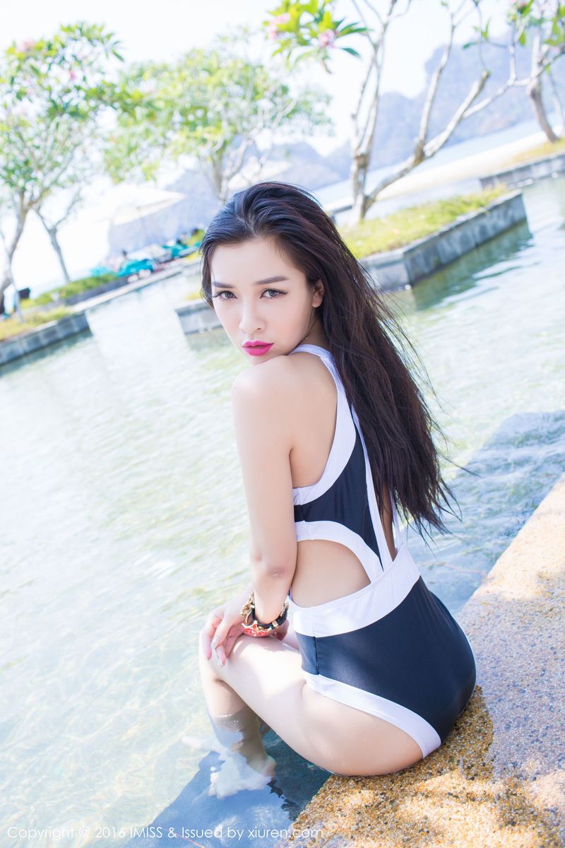 美女模特戴小唯比基尼+死库水系列兰卡威首套旅拍