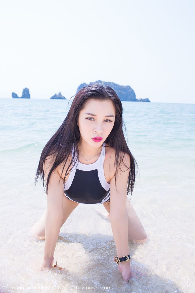 美女模特戴小唯比基尼+死库水系列兰卡威首套旅拍