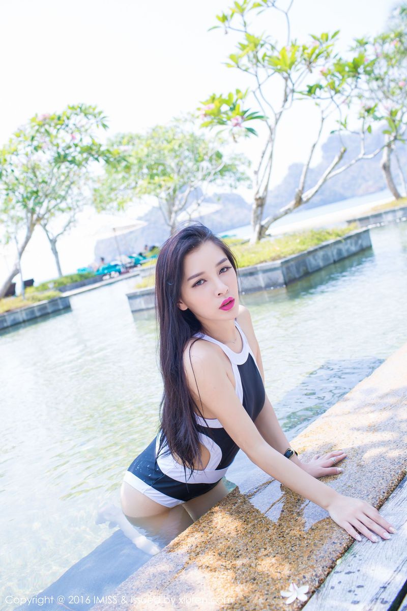 美女模特戴小唯比基尼+死库水系列兰卡威首套旅拍