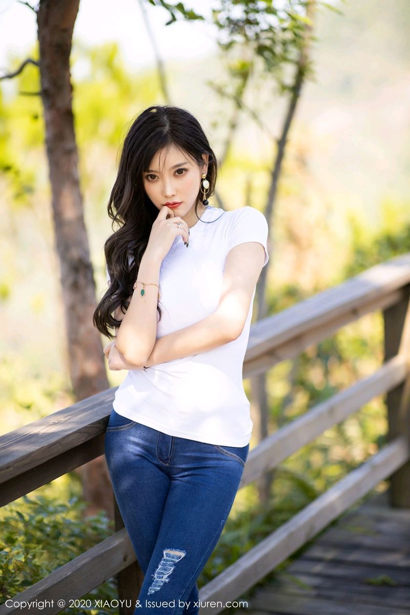 性感女神杨晨晨sugar牛仔裤迷人私房写真
