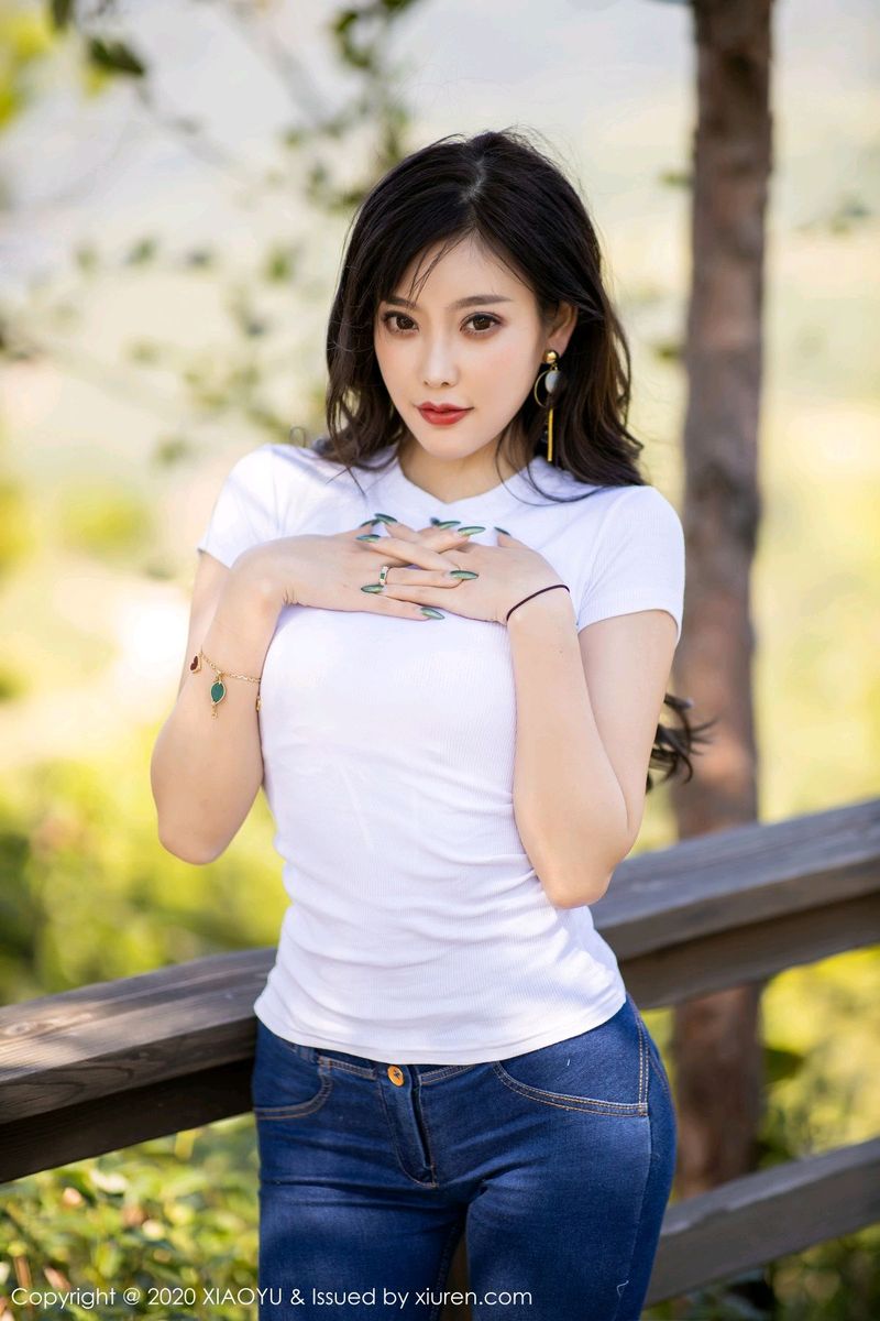性感女神杨晨晨sugar牛仔裤迷人私房写真