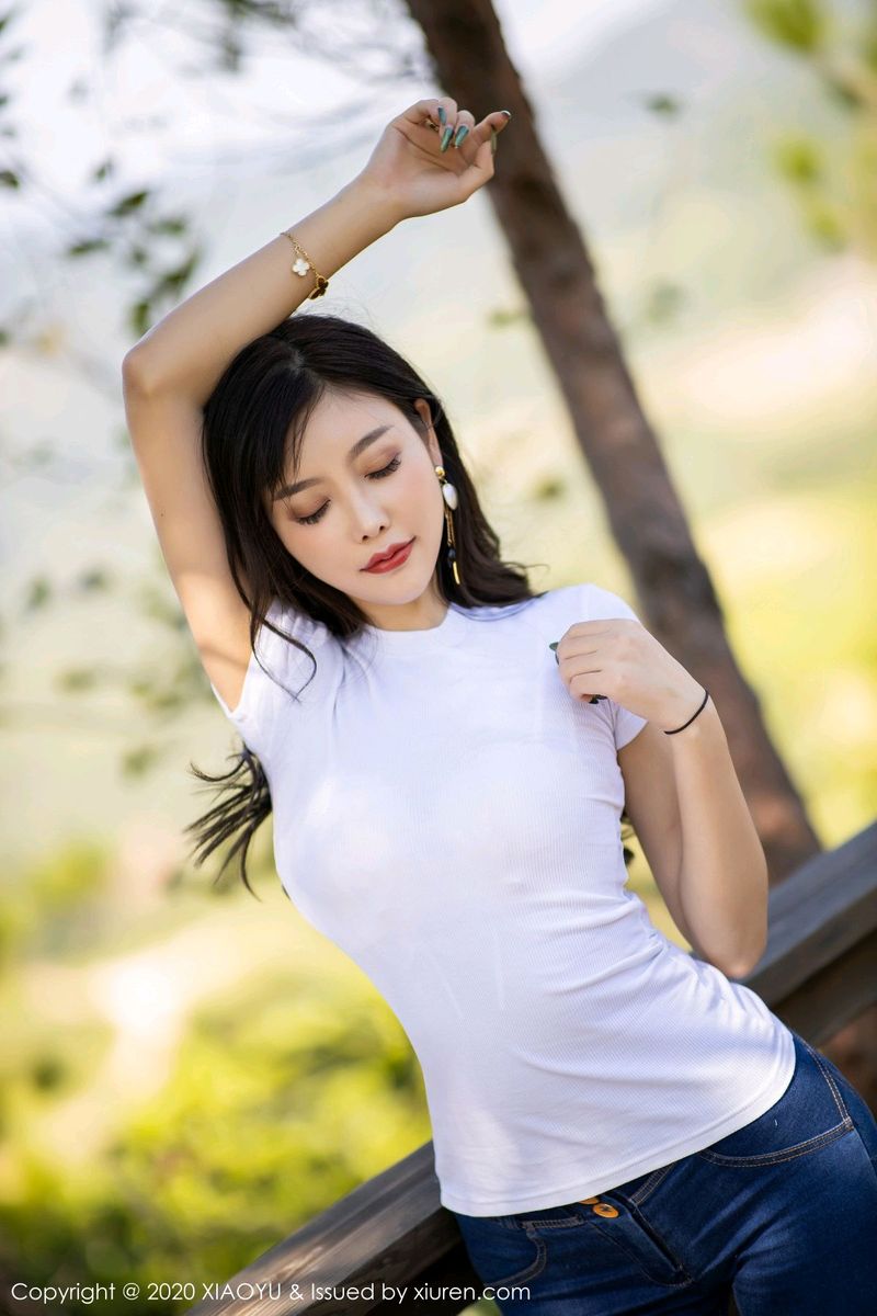 性感女神杨晨晨sugar牛仔裤迷人私房写真