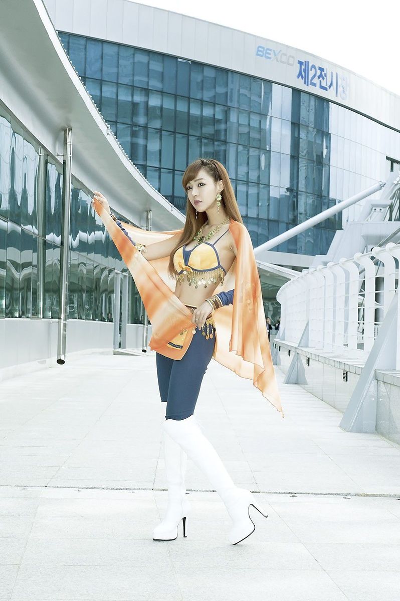 韩国车模徐珍儿bunny高清展台演绎香车美女系列图片大合集
