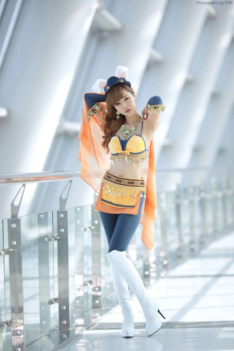韩国车模徐珍儿bunny高清展台演绎香车美女系列图片大合集