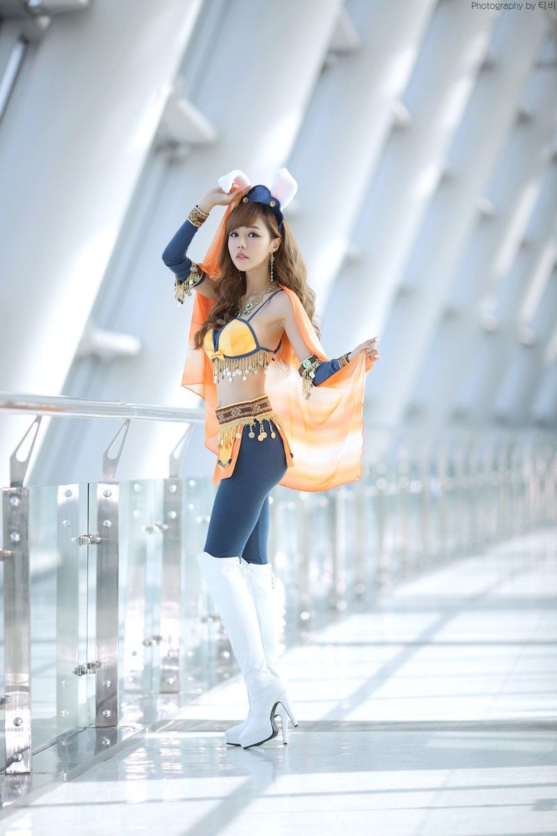 韩国车模徐珍儿bunny高清展台演绎香车美女系列图片大合集