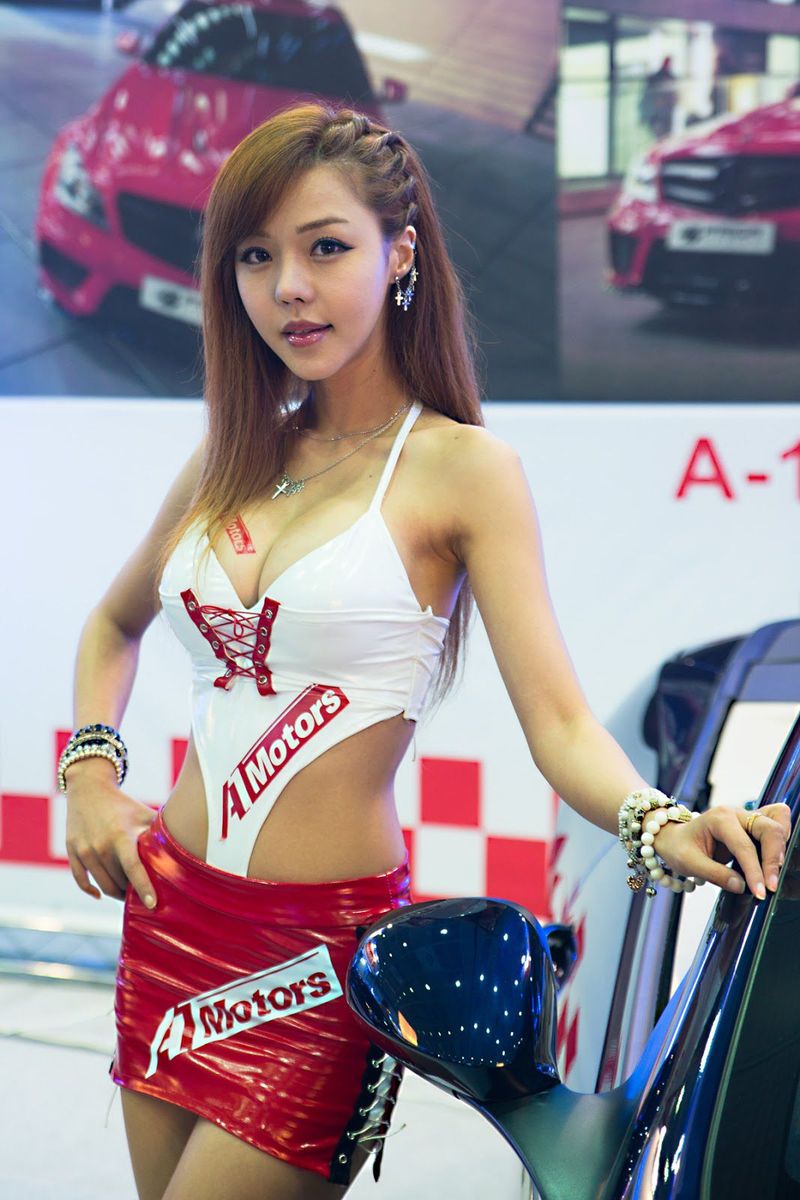 韩国车模徐珍儿bunny高清展台演绎香车美女系列图片大合集