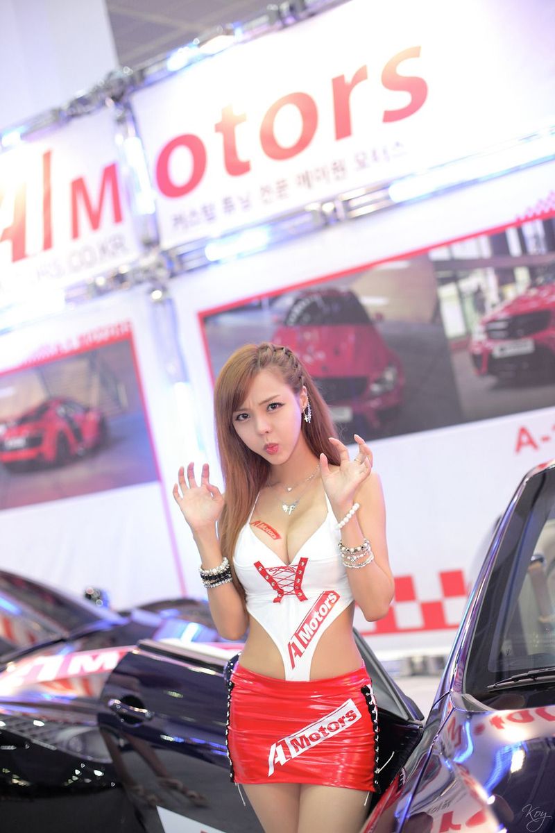 韩国车模徐珍儿bunny高清展台演绎香车美女系列图片大合集