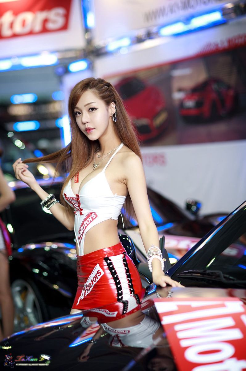 韩国车模徐珍儿bunny高清展台演绎香车美女系列图片大合集