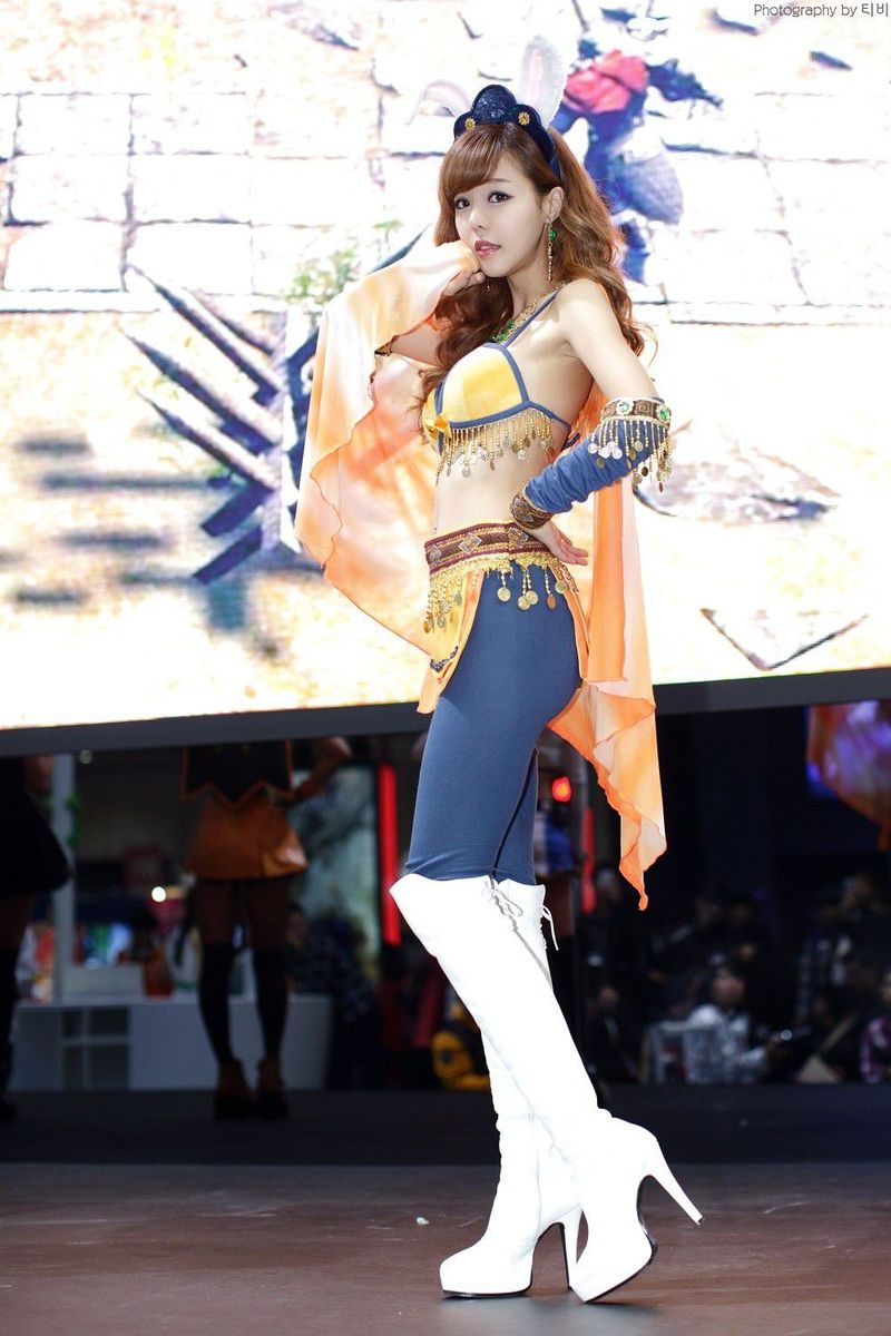 韩国车模徐珍儿bunny高清展台演绎香车美女系列图片大合集