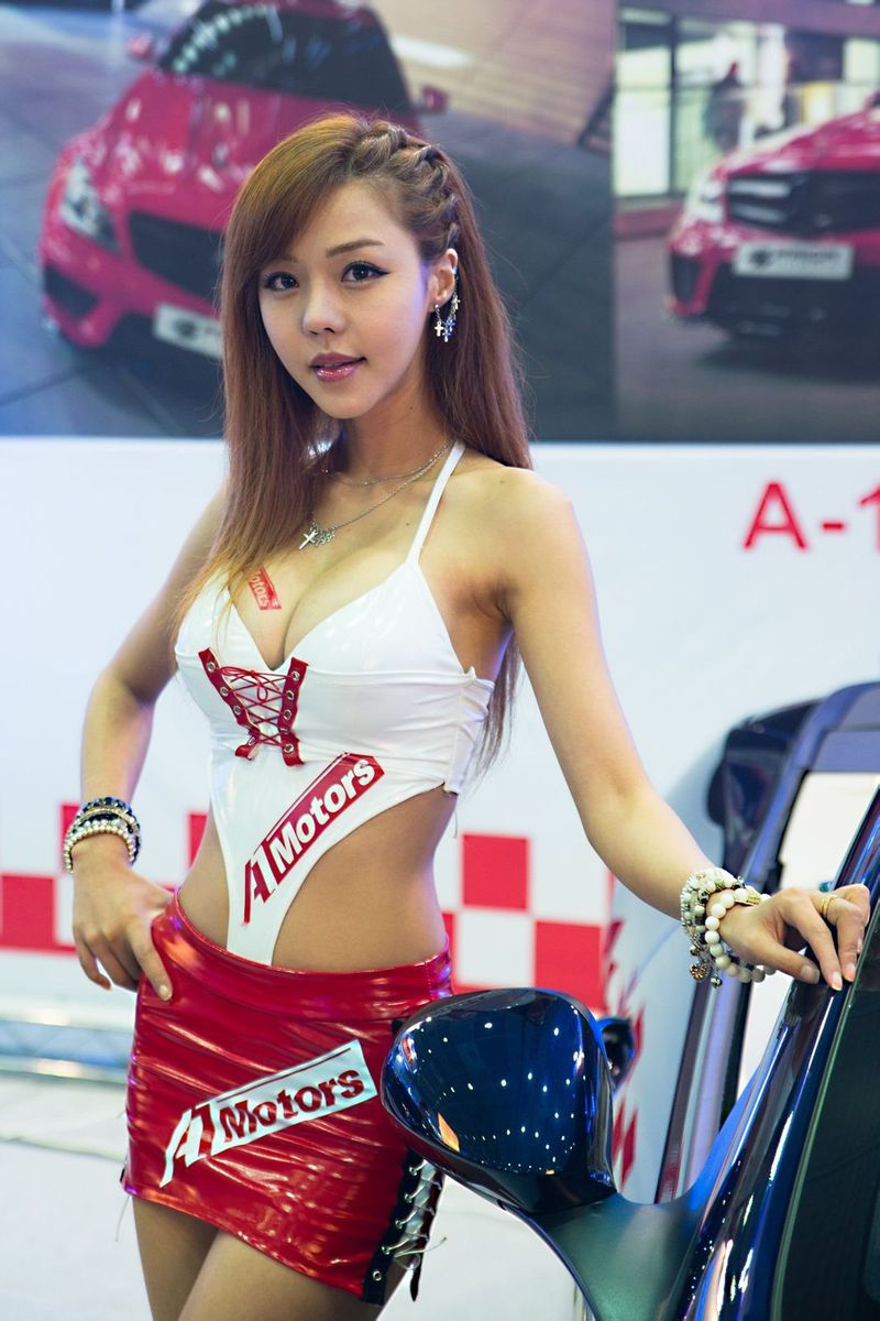 韩国车模徐珍儿bunny高清展台演绎香车美女系列图片大合集