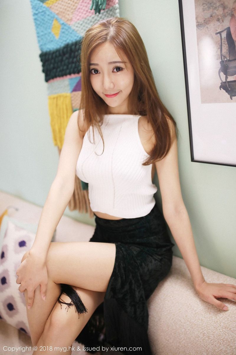 性感女神王馨瑶yanni小清新连衣裙系列私房写真