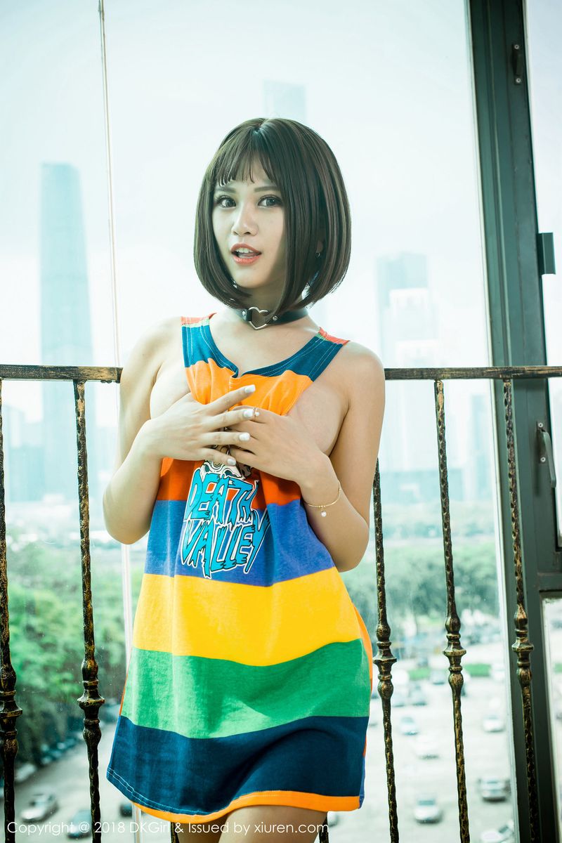 性感模特萌宝儿BoA巨乳童颜演绎最萌武装写真集