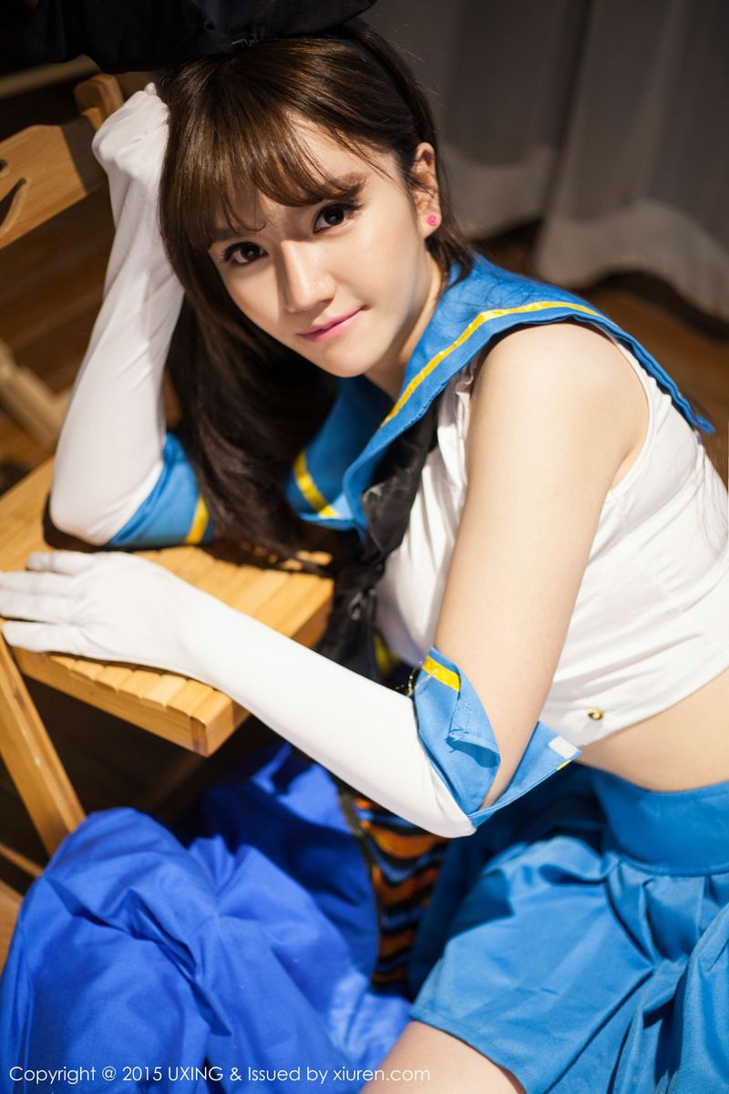 新人嫩模艾西Ashley仙气长发清新写真