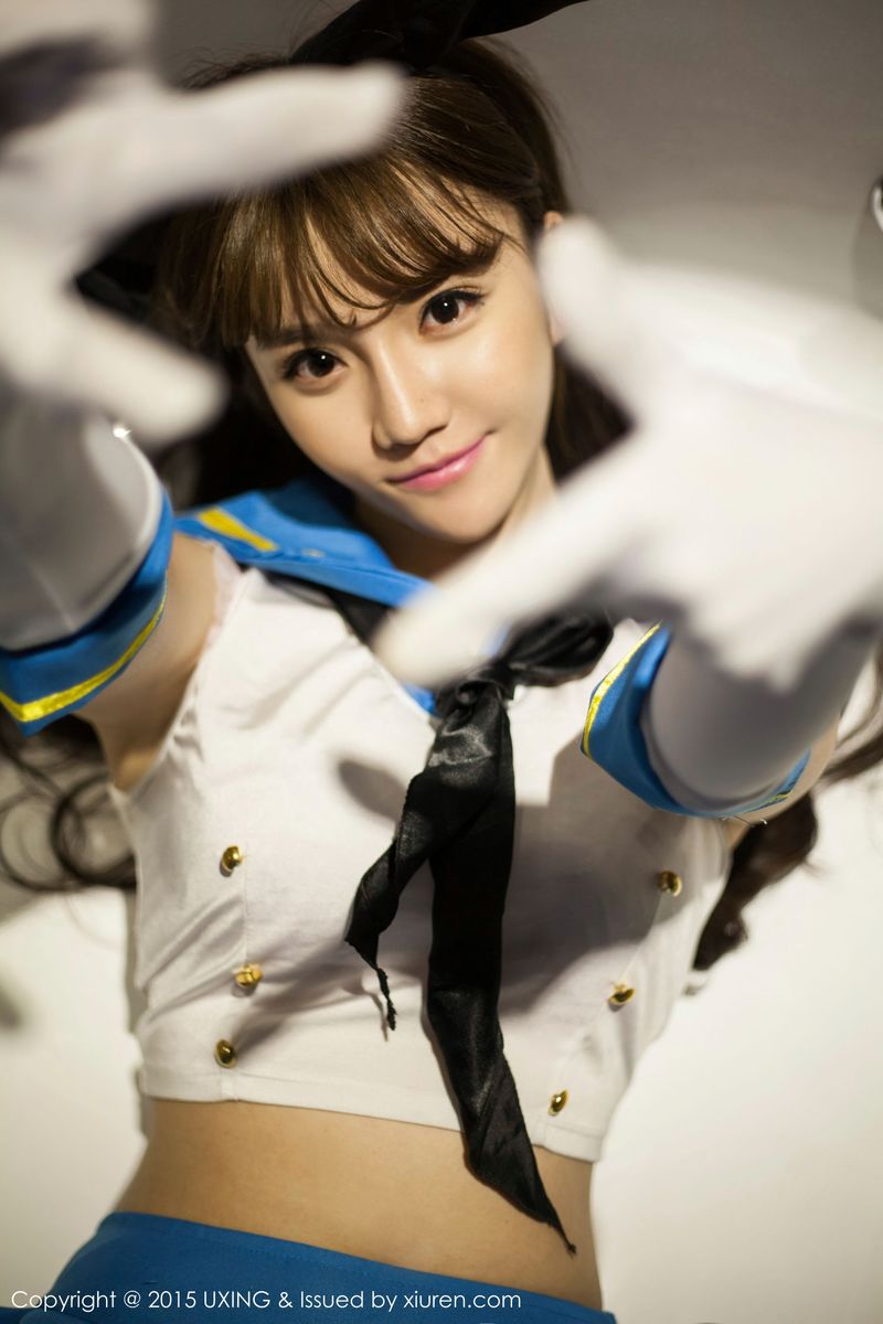 新人嫩模艾西Ashley仙气长发清新写真