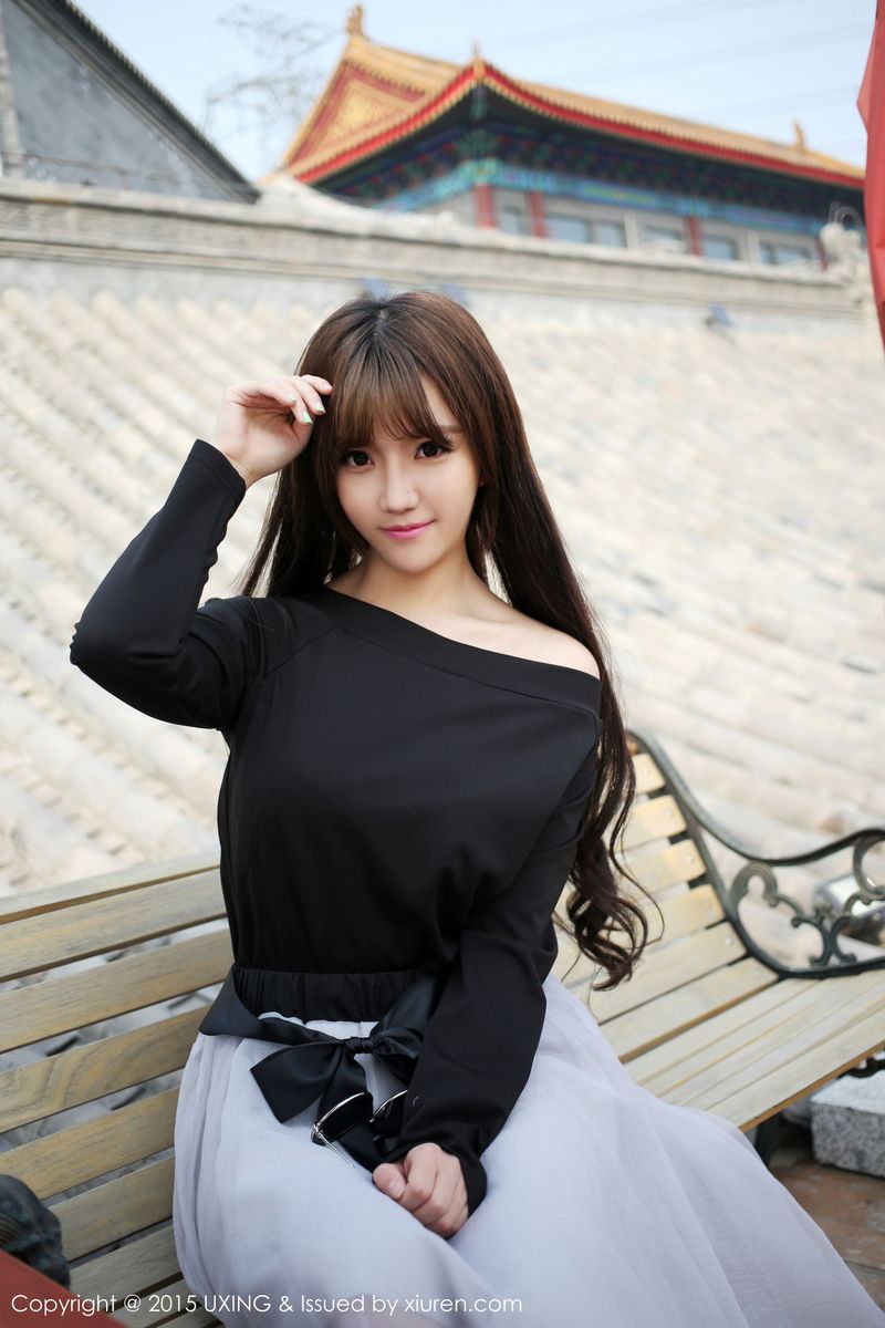 新人嫩模艾西Ashley仙气长发清新写真